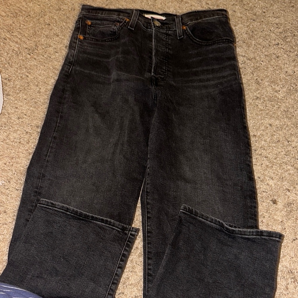 Levi's Black Denim Jeans